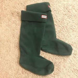 Hunter Green Boot Socks (size medium)